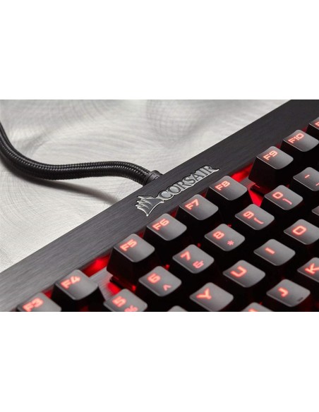 Corsair teclado k70 lux led rojo cherry mx red (español) CH-9101020-ES kiwiku.com