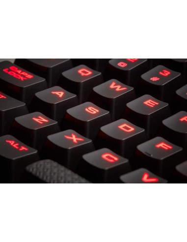 Corsair teclado k70 lux led rojo cherry mx red (español) CH-9101020-ES kiwiku.com