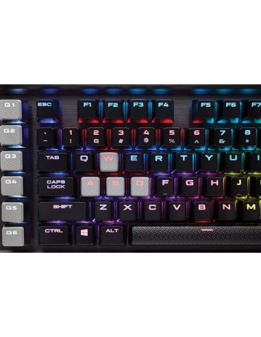 Teclado corsair k95 rgb platinum cherry mx speed black Español CH-9127014-ES kiwiku.com