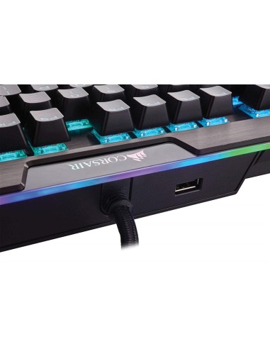 Teclado corsair k95 rgb platinum cherry mx speed black Español CH-9127014-ES kiwiku.com