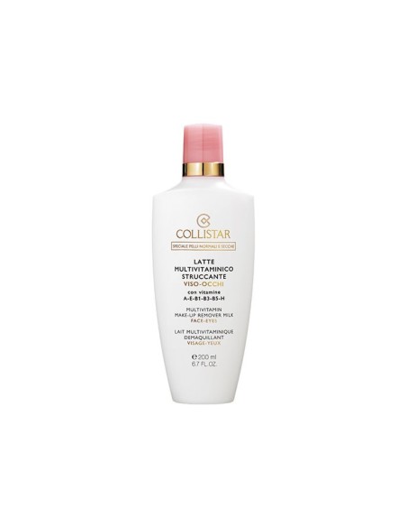 Collistar, Piel normal y seca leche desmaquillante cara y ojos 200ml  kiwiku.com