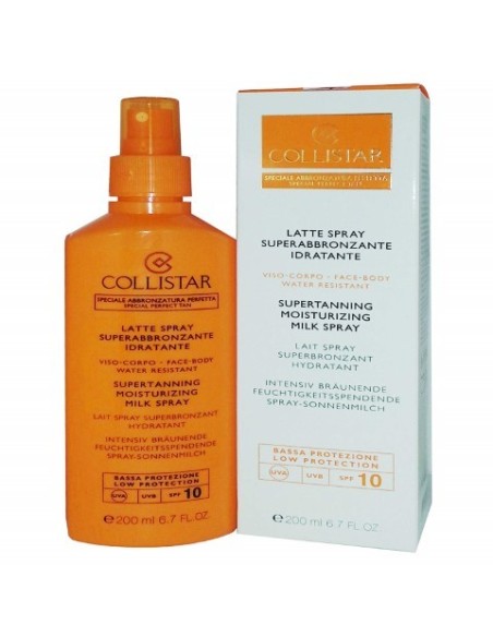 Collista, Speciale abbronzatura perfetta vaporizador leche hidratante superbronceadora 200ml  kiwiku.com