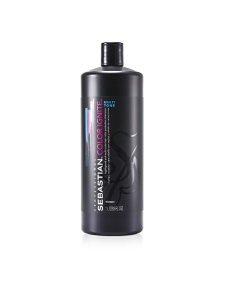 Sebastian color ignite multi color protection shampoo 1000ml  kiwiku.com
