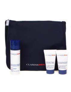 Clarins, Men hydrate set de regalo 50ml bálsamo súper hidratante + 30ml champú & gel de ducha 30ml   kiwiku.com
