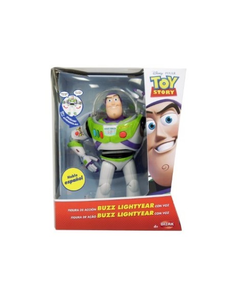 Toy Story, Figura de Buzz Lightyear con voz en español 2158301 kiwiku.com