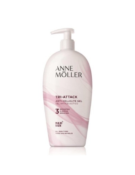 Anne moller corporal gel anticelulítico tri-attack 400ml  kiwiku.com