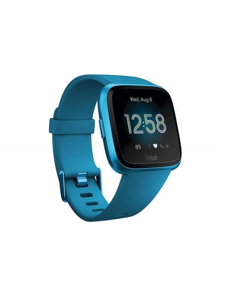 Fitbit versa lite azul marino smartwatch reloj deportivo con pantalla táctil kiwiku.com