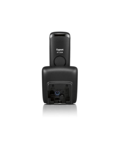 Siemens Gigaset SIAA120CON - Teléfono fijo con contestador, agenda telefónica de hasta 50 registros, color negro - Electrónica -