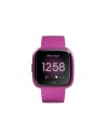 Fitbit versa lite lila aluminio smartwatch reloj deportivo con pantalla táctil y correa lila