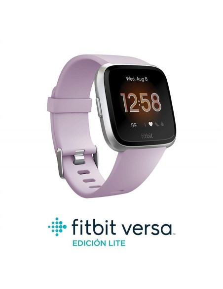Fitbit Versa Lite Lila Plata Smartwatch Reloj Deportivo Con Pantalla TáCtil B07MFZ9BY7 kiwiku.com