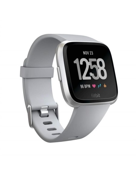 Fitbit versa Reloj Deportivo smartwatch gris/aluminio plata FB505SRGY-EU kiwiku.com