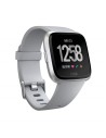 Fitbit versa Reloj Deportivo smartwatch gris/aluminio plata