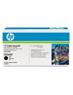 Toner negro laserjet ce260x