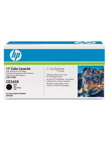 Toner negro laserjet ce260x