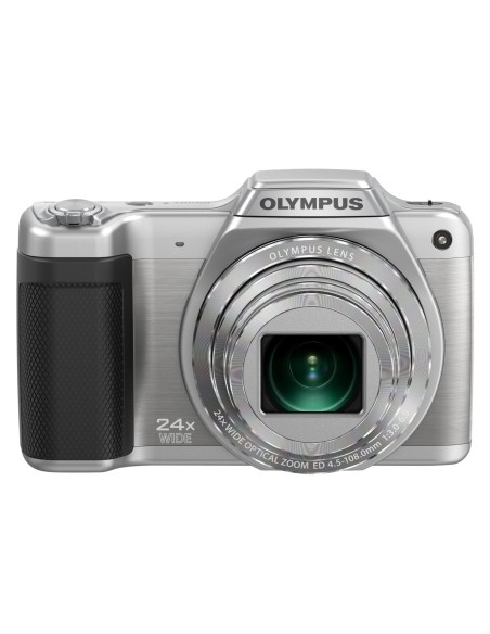 Olympus SZ-15 - Cámara compacta de 16 Mp pantalla de 3  zoom óptico 24x plateado