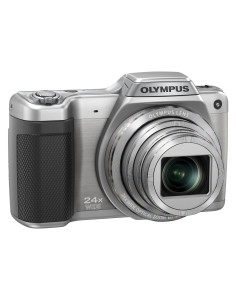 Olympus SZ-15 - Cámara compacta de 16 Mp pantalla de 3  zoom óptico 24x plateado 2