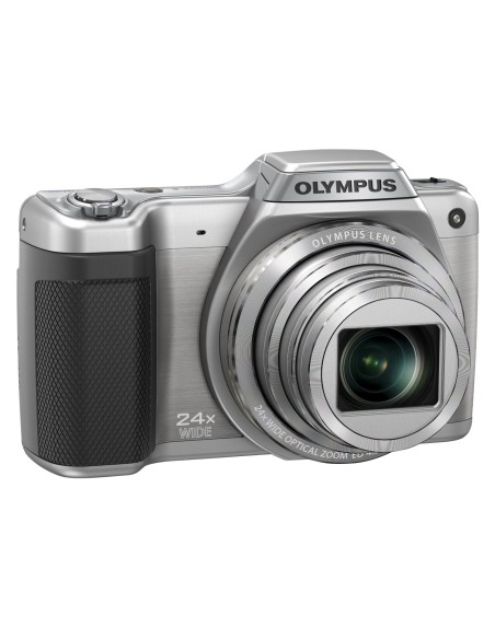 Olympus SZ-15 - Cámara compacta de 16 Mp pantalla de 3  zoom óptico 24x plateado