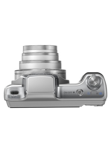 Olympus SZ-15 - Cámara compacta de 16 Mp pantalla de 3  zoom óptico 24x plateado