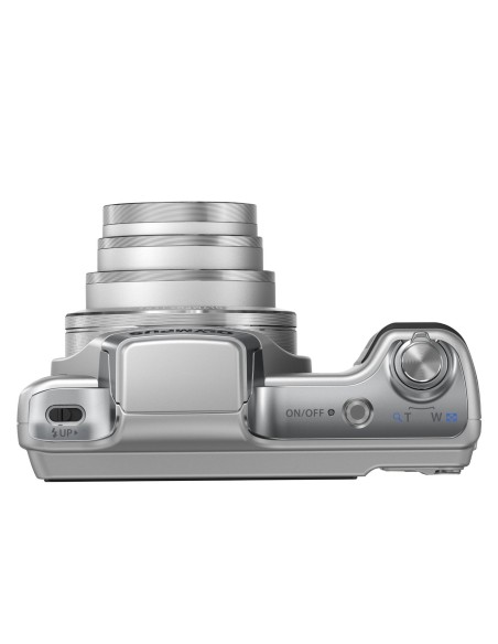 Olympus SZ-15 - Cámara compacta de 16 Mp pantalla de 3  zoom óptico 24x plateado