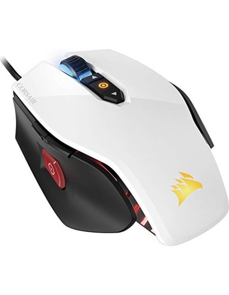 Corsair raton m65 pro rgb 12000 dpi fps pc gaming laser blanco CH-9300111-EU kiwiku.com