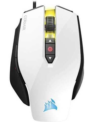 Corsair raton m65 pro rgb 12000 dpi fps pc gaming laser blanco CH-9300111-EU kiwiku.com
