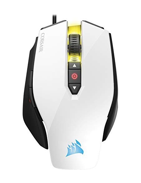 Corsair raton m65 pro rgb 12000 dpi fps pc gaming laser blanco CH-9300111-EU kiwiku.com