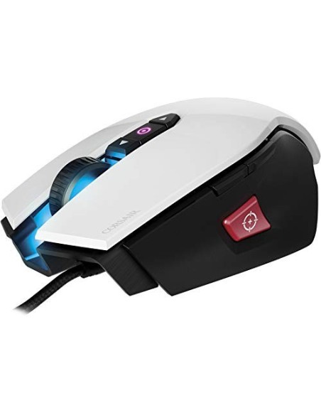 Corsair raton m65 pro rgb 12000 dpi fps pc gaming laser blanco CH-9300111-EU kiwiku.com