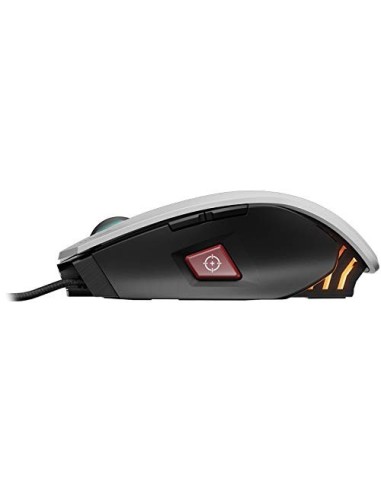 Corsair raton m65 pro rgb 12000 dpi fps pc gaming laser blanco CH-9300111-EU kiwiku.com