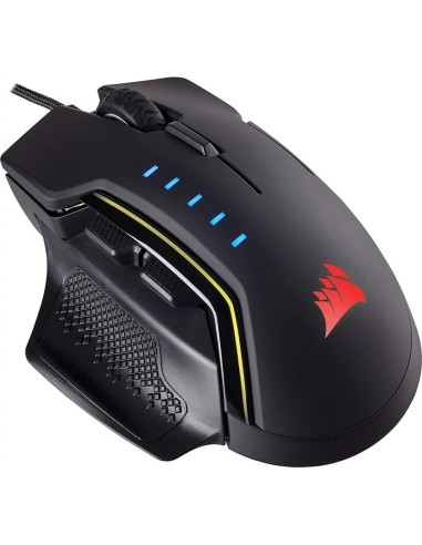 Raton corsair gaming glaive rgb negro  CH-9302011-EU kiwiku.com