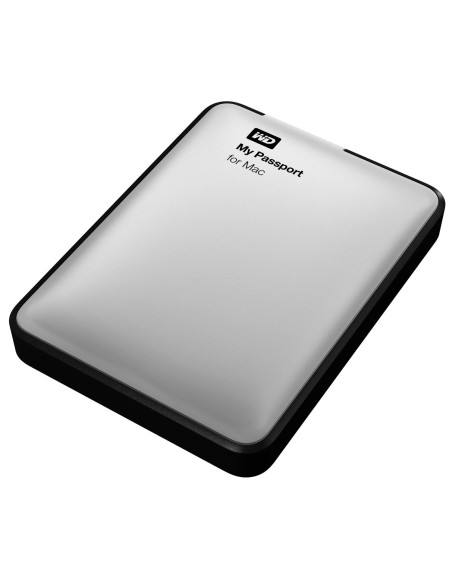 Western Digital My Passport for Mac - Disco duro externo de 2 TB (USB 3.0, 2.5), plateado: Kiwiku.com: Informática