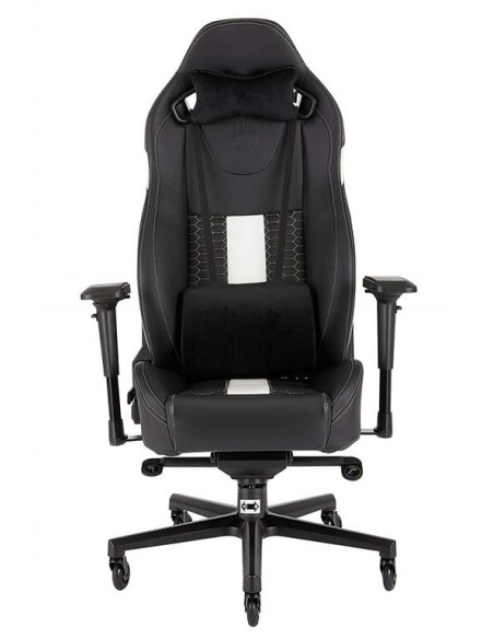Silla corsair gaming t2 road warrior negra/blanca CF-9010007-WW kiwiku.com
