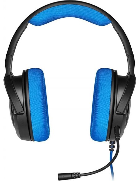 Auriculares hs35 stereo azul corsair  CA-9011196-EU kiwiku.com