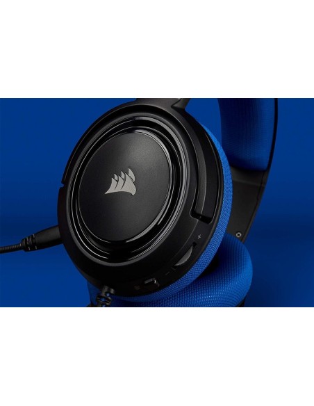Auriculares hs35 stereo azul corsair  CA-9011196-EU kiwiku.com