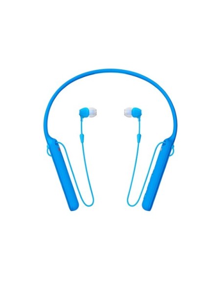 Sony,  WI-C400L Auriculares inalábricos con Nfc y Bluetooth, Azul WIC400L.CE7 kiwiku.com