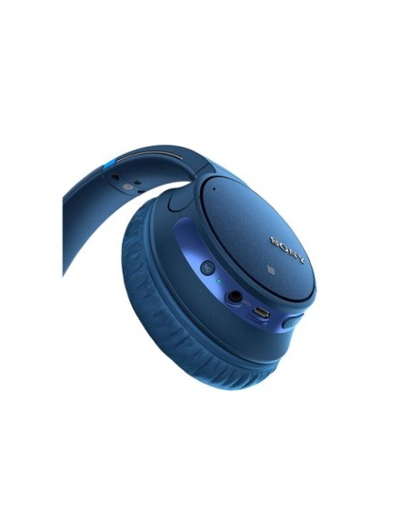 Sony, Wh-ch700n auriculares inalámbricos con noise cancelling, bluetooth, nfc y manos libres, Azul WHCH700NL.CE7 kiwiku.com