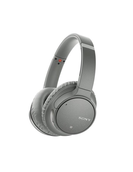 Sony, Wh-ch700n auriculares inalámbricos con noise cancelling, bluetooth, nfc y manos libres, Gris WHCH700NH.CE7 kiwiku.com
