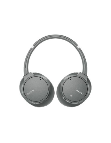 Sony, Wh-ch700n auriculares inalámbricos con noise cancelling, bluetooth, nfc y manos libres, Gris WHCH700NH.CE7 kiwiku.com