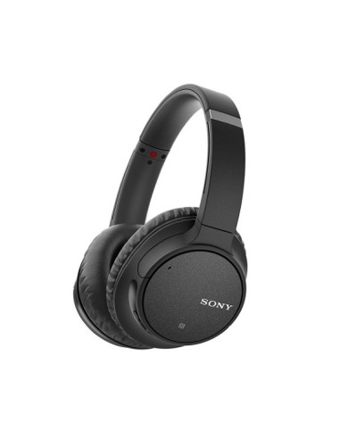 Sony, Wh-ch700n auriculares inalámbricos con noise cancelling, bluetooth,  nfc y manos libres, Negro WHCH700NB.CE7