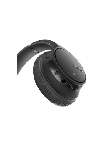 Sony, Wh-ch700n auriculares inalámbricos con noise cancelling, bluetooth, nfc y manos libres, Negro WHCH700NB.CE7 kiwiku.com