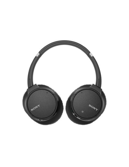 Sony, Wh-ch700n auriculares inalámbricos con noise cancelling, bluetooth, nfc y manos libres, Negro WHCH700NB.CE7 kiwiku.com