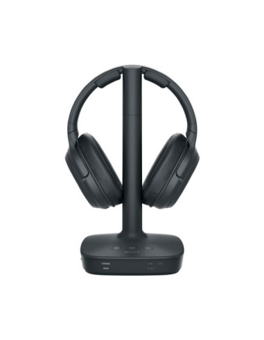 Sony, Wh-l600 auriculares inalámbricos con surround digital 7.1 cinematográfico 30 metros, Negro   kiwiku.com
