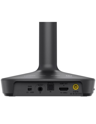 Sony, Wh-l600 auriculares inalámbricos con surround digital 7.1 cinematográfico 30 metros, Negro   kiwiku.com