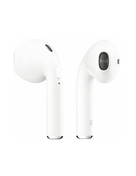 Lauson, Eh220 auriculares inalámbricos twin con bluetooth, micrófono talla s, Blanco  kiwiku.com