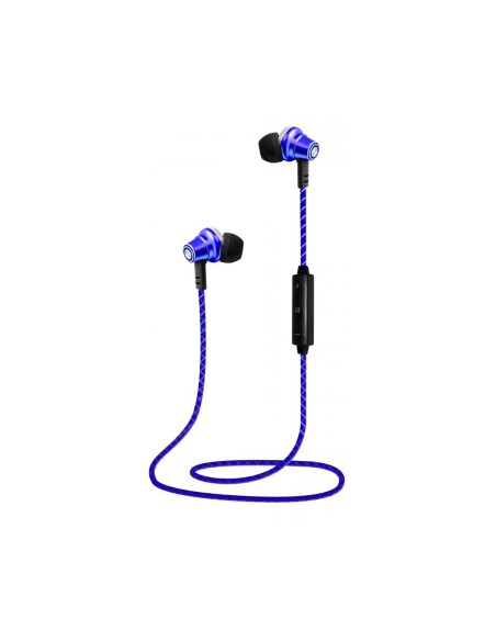 Lauson, Eh218 auriculares inalámbricos bluetooth con micrófono, Azul  kiwiku.com