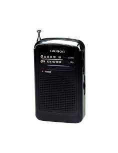 Lauson, Ra 114 Radio am/fm portátil con auriculares o altavoz  kiwiku.com