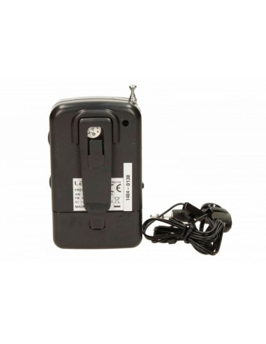 Lauson, Ra 114 Radio am/fm portátil con auriculares o altavoz  kiwiku.com