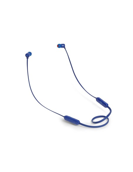 Jbl, t110bt auriculares inalámbricos con bluetooth y micrófono, 6 horas de autonomía, Azul  kiwiku.com
