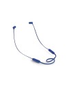 Jbl, t110bt auriculares inalámbricos con bluetooth y micrófono, 6 horas de autonomía, Azul