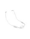Jbl, T110bt auriculares inalámbricos con bluetooth, micrófono integrado y 6 horas de autonomía, Blanco