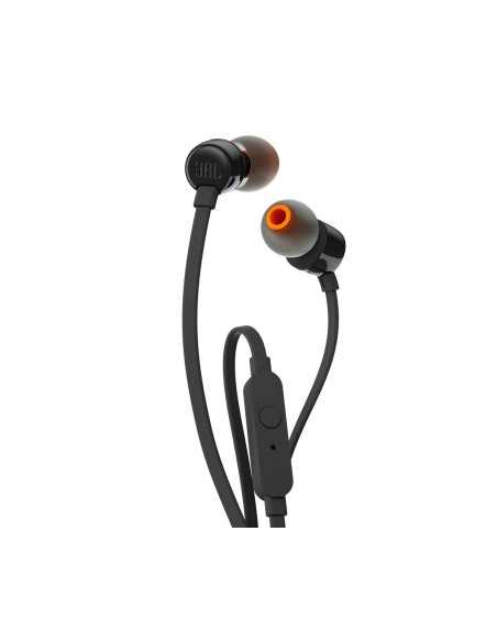Jbl, T110 auriculares de botón con micrófono, Negro  kiwiku.com